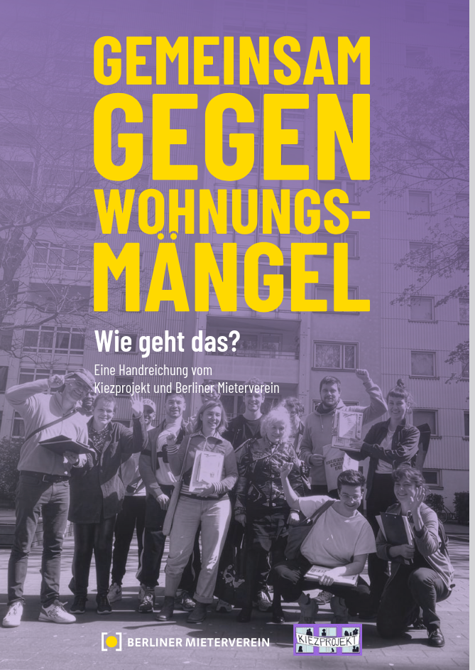Cover Broschüre "Gemeinsam gegen Wohnungsmängel"